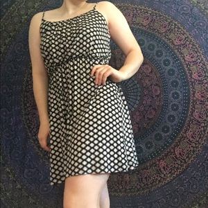 Loft cinched waist dress sz M